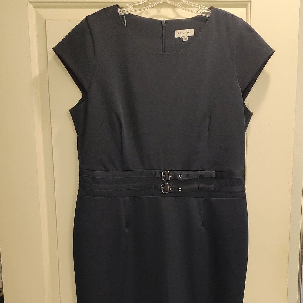 Pierri New York Navy Blue Dress Size 16